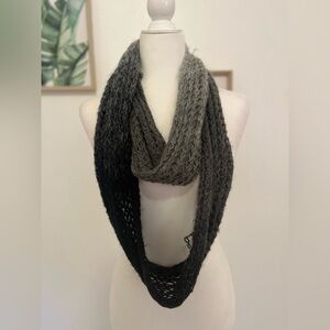 Used Charlotte Russe Gray Knit Infinity Scarf